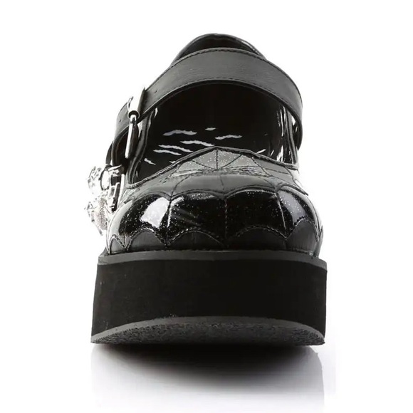 Demonia SPRITE-05 Platform Women’s Size 7 Black - Picture 3 of 4